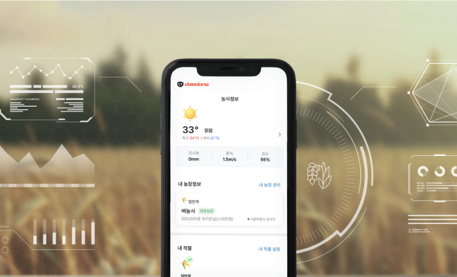 맞춤형 농업 콘텐츠