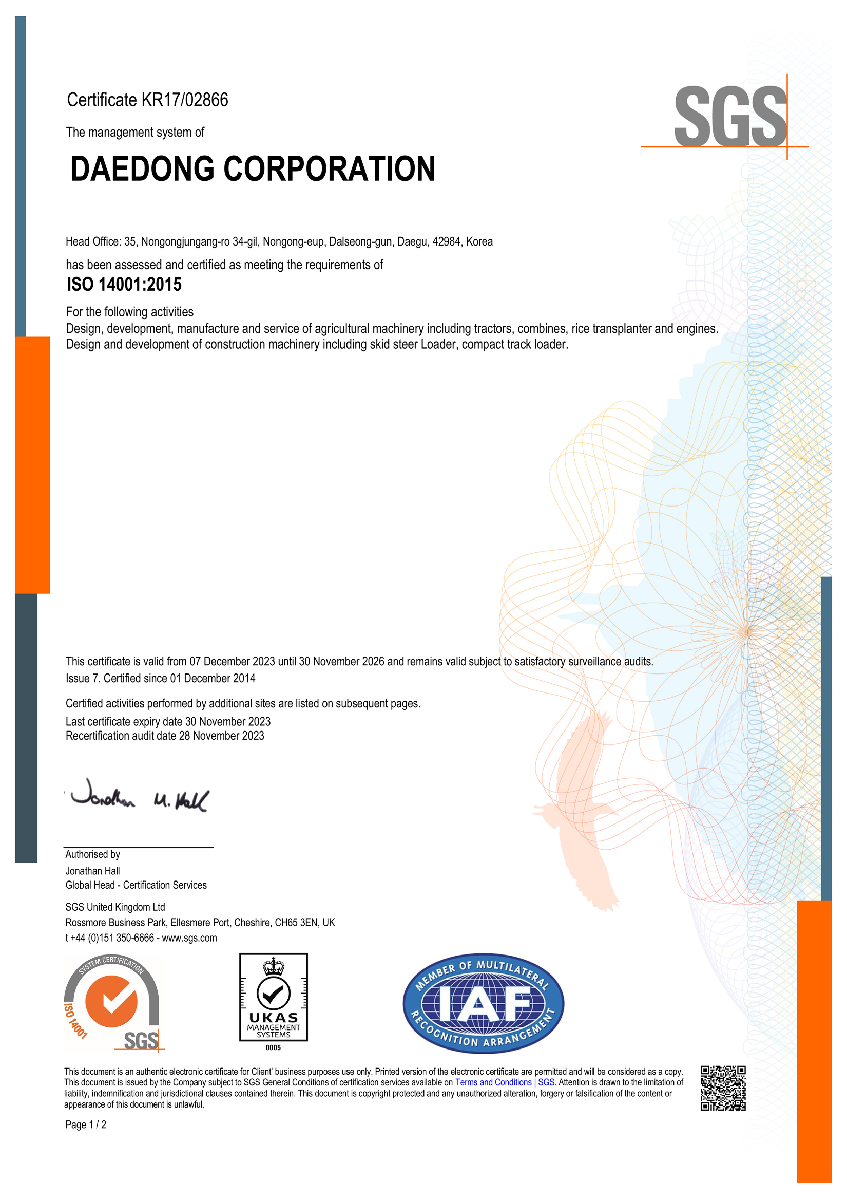 ISO14001