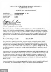 EEC / EPA 인증